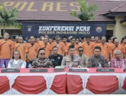 Operasi Antik 2025, Polres Inhu Ringkus 63 Pelaku Narkoba, Lima Diantaranya Residivis