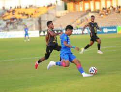 Gol Dramatis Reyhan di Menit Akhir Antar PSPS Pekanbaru Bungkam Sriwijaya FC 1-0