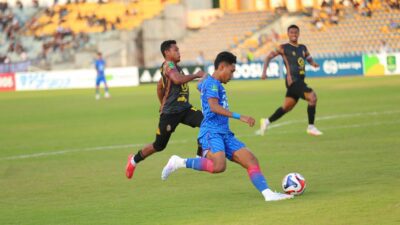 Gol Dramatis Reyhan di Menit Akhir Antar PSPS Pekanbaru Bungkam Sriwijaya FC 1-0