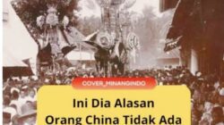 Terkuak Alasan Kenapa Keturunan Tionghoa Tidak Ada di Kota Pariaman Sumbar