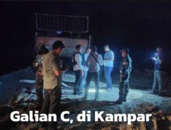 Galian C Ilegal di Kampar Digerebek, Operator Ditangkap Polisi