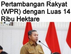 Era Baru Tambang Rakyat di Kuansing,  Desa Logas Resmi Jadi WPR 14 Ribu Hektare