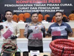 Tiga Kasus Sekaligus Terungkap! Tim RAGA Polda Riau Gulung Sindikat Kejahatan