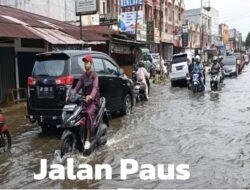 Penyebab Banjir di Jalan Paus, Bangunan yang Tutup Drainase Bakal Dibongkar