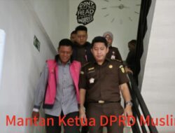 Terlibat Kasus Korupsi Proyek Hotel Miliaran Rupiah, Eks Ketua DPRD Kuansing Muslim Resmi Ditahan