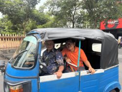 30 Tahun Jadi Pengemudi Bajaj, Jajang Bertahan di Tengah Gempuran Ojek Online   di Jakarta