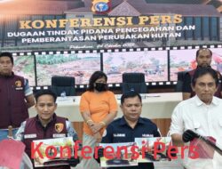 IRT Ditetapkan Tersangka Perambah Kawasan Konservasi Giam Siak Kecil, Dua Alat Berat Disita Polda Riau