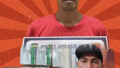 Edarkan Kartu KIS Palsu Rp100 Ribu per Keping, Pria di Tembilahan Diringkus Polisi