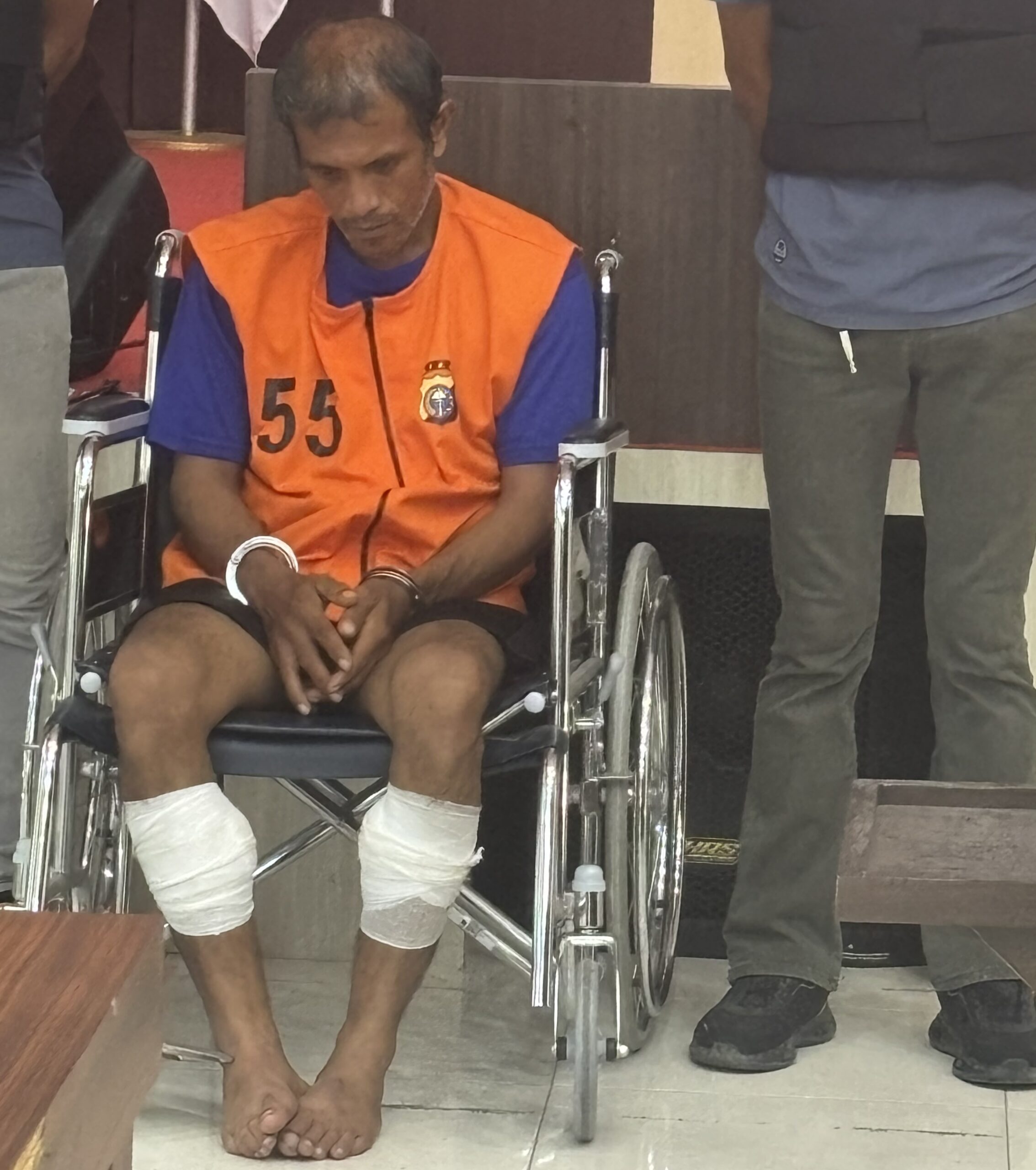 Pelaku Pembunuhan di Tualang Ternyata Warga Perawang Asal Pesisir Selatan Bernama Ikhsan (44)