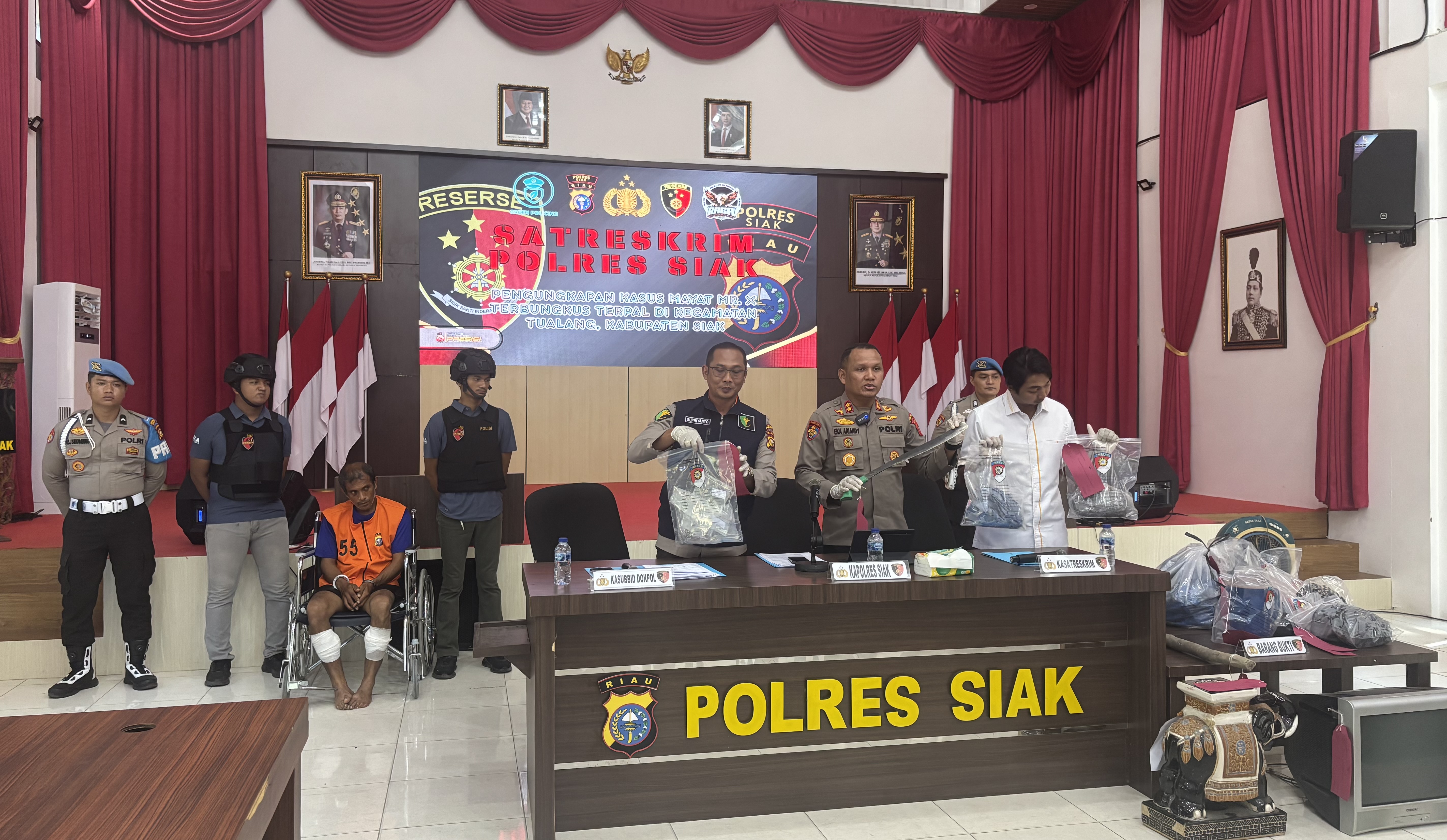 Kapolres Siak: Pembunuhan di Tualang Bukti Lemahnya Nilai Agama dan Moral Sosial