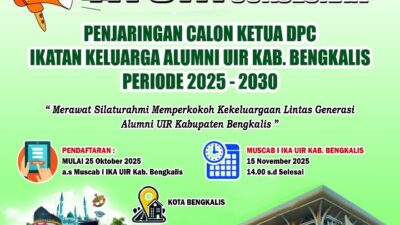 IKA UIR Bengkalis Resmi Buka Pendaftaran Calon Ketua DPC Jelang Muscab Perdana