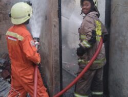 Rumah di Belakang Pasar Sail Hangus Terbakar, Kerugian Ditaksir Capai Setengah Miliar Rupiah