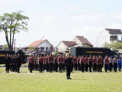 Bantu Bencana Alam Sumbar, Polda Riau Kirim Personel BKO ke Padang