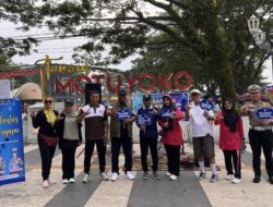Polantas Siak Menyapa Warga di Car Free Day Tualang dengan Wajah Humanis