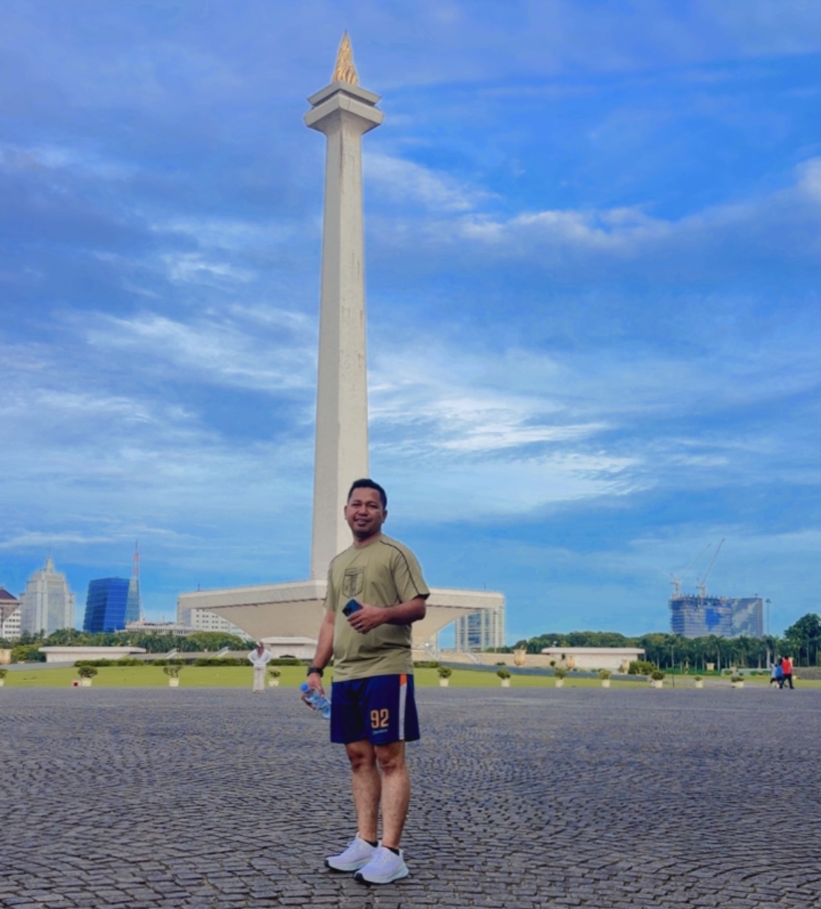 Dari Pekanbaru ke Jakarta, Semangat Lari  Aldi Tak Pernah Padam di Monas