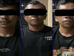 Satreskrim Polres Kuansing Ringkus Tiga Pelaku Curas, BB Ranmor Ditemukan Tak Bertuan di Masjid