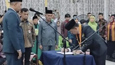 Zulfahmi Adrian Resmi Jabat Sekda Inhu, Bupati Tegaskan Era Baru Tata Kelola Pemerintahan Dimulai