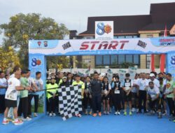 Brimob Run 2025 Warnai Pekanbaru, Gaungkan Semangat Sportivitas & Pelestarian Alam