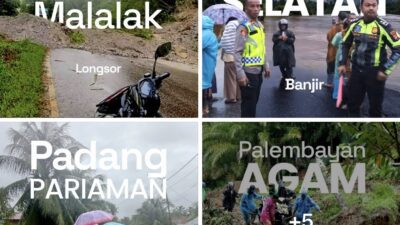 Bencana Beruntun Landa Sumbar: Ribuan Warga Mengungsi, Akses Lumpuh di Empat Kabupaten