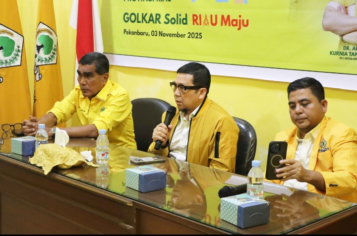 DPP Golkar Tetapkan Musda XI Golkar Riau Digelar 8 November di Pekanbaru DPP Golkar Tetapkan Musda XI Golkar Riau Digelar 8 November di Pekanbaru