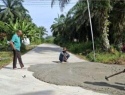 Pembangunan Maju Pesat, Isu Pungli di Sontang Dinilai Menyesatkan: “Lihat Hasilnya, Jangan Opininya”