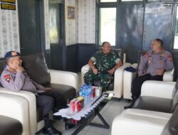 Dansat Brimob Riau  Pererat Sinergi dengan Batalyon Parako 462 Pasgat