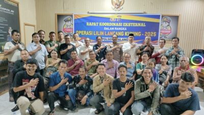 Polsek Tualang dan Upika Matangkan Pengamanan Ibadah Natal dan Tahun Baru 2026