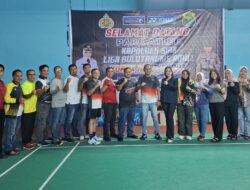 362 Pebulu Tangkis se-Riau Ramaikan Liga Kapolres Siak 2