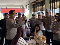 Hadirkan Rasa Aman bagi Pemudik Nataru, Kapolres Siak Turun ke Tol Permai