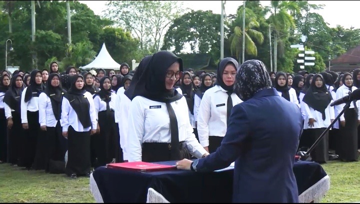 Akhir Penantian Panjang, 3.054 Honorer Siak Resmi Dilantik Jadi PPPK Paruh Waktu