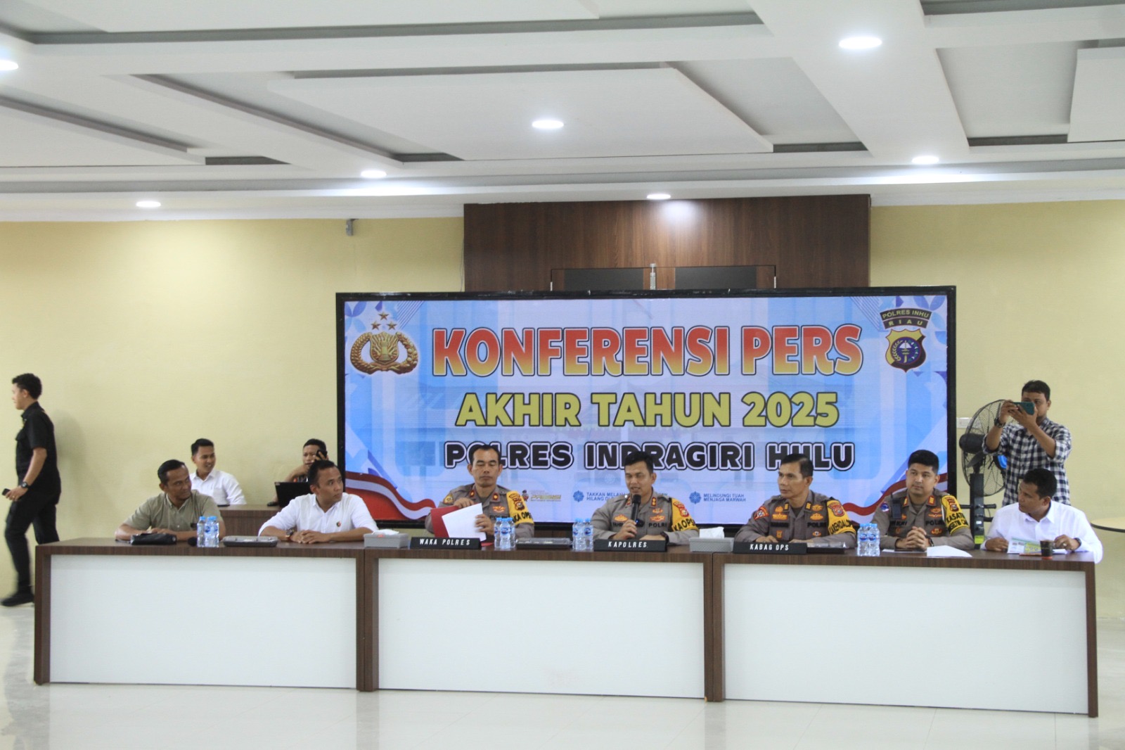 Polres Inhu Tangani 1.152 Perkara Sepanjang 2025, Kasus Narkotika Tertinggi