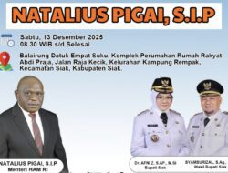 Menteri HAM Natalius Pigai Dijadwalkan Beri Kuliah Umum di Siak Besok