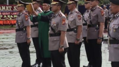 Dua Mantan Perwira Polres Kuansing Resmi Duduki Jabatan Strategis di Polres Siak