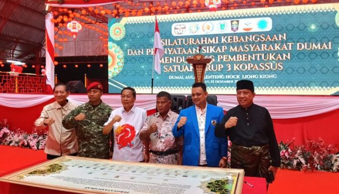Tokoh Lintas Elemen Dumai Nyatakan Dukungan Bersama atas Kehadiran Grup 3 Kopassus Tokoh Lintas Elemen Dumai Nyatakan Dukungan Bersama atas Kehadiran Grup 3 Kopassus