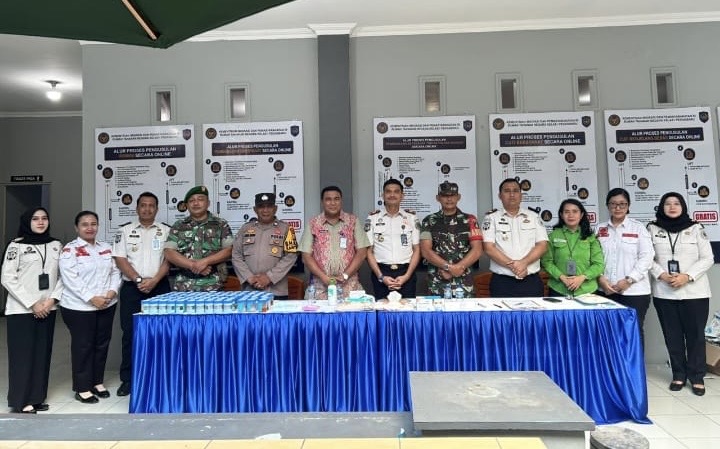 Perkuat Integritas Aparatur, Rutan Kelas I Pekanbaru Gelar Tes Urine Massal Pegawai