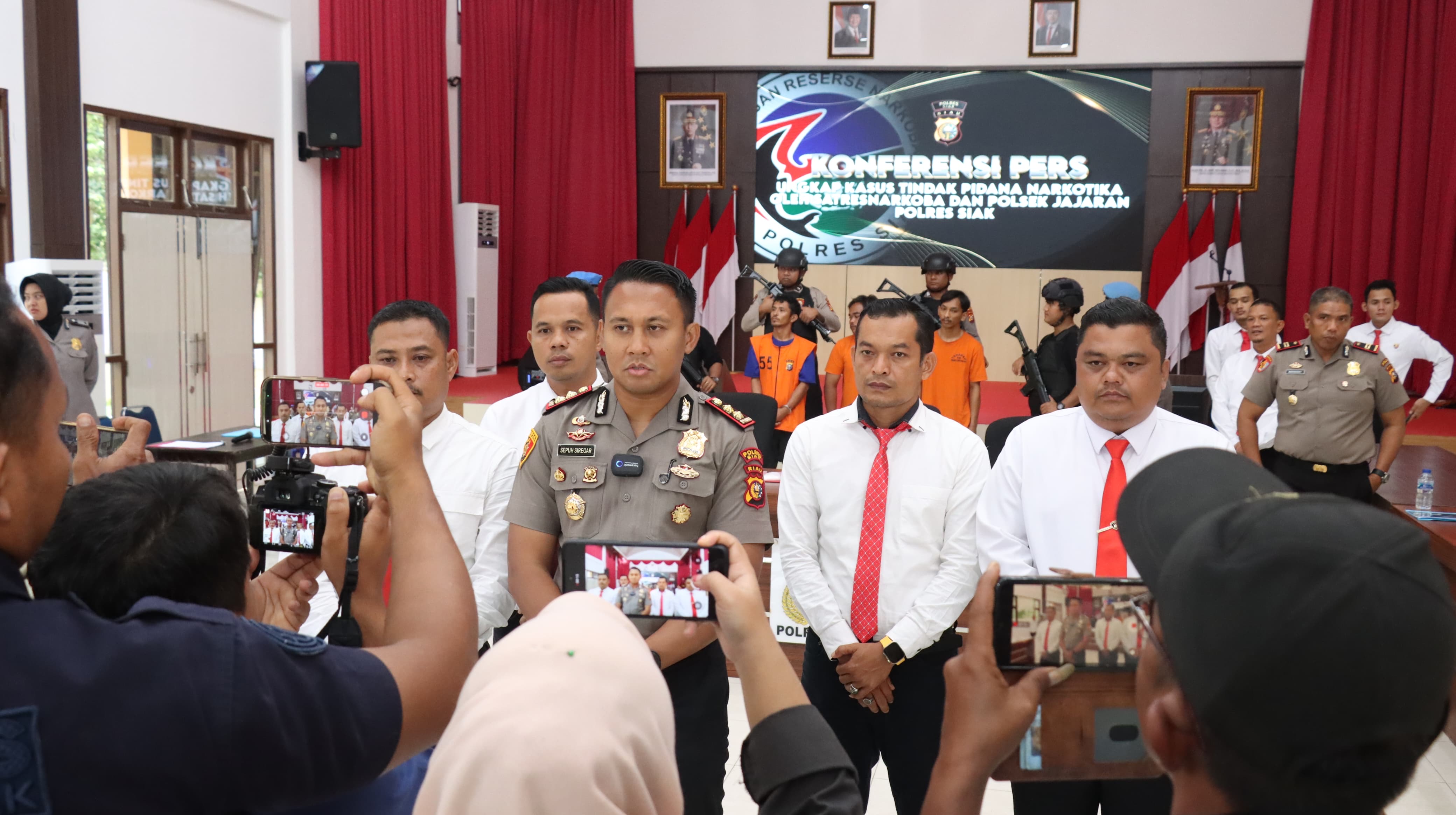 Awal Kepemimpinan AKBP Sepuh Ade Irsyam Siregar, Dua Kasus Narkoba Berhasil Dibongkar