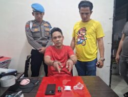 Beraksi di Depan Penginapan, Pengedar Sabu di Rohul Tak Berkutik Diringkus Anak Buah Iptu Dendy