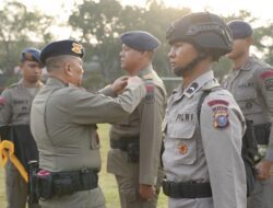 Brimob Polda Riau Buka Latihan Baja,  Bintara Remaja 53 Ditempa