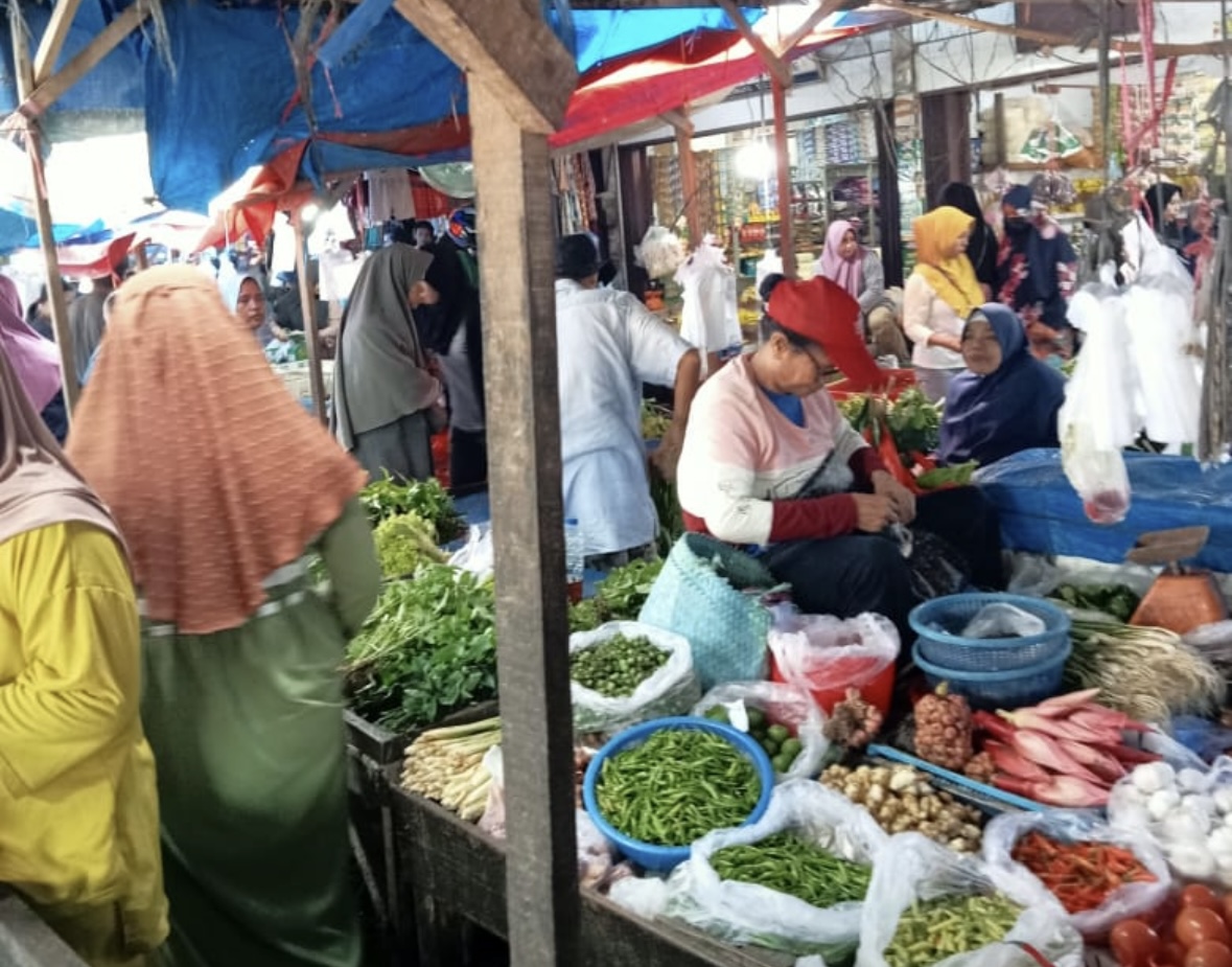 Harga Sembako di Tualang Siak Stabil di Awal 2026, Stok Cabai dan Bawang Aman