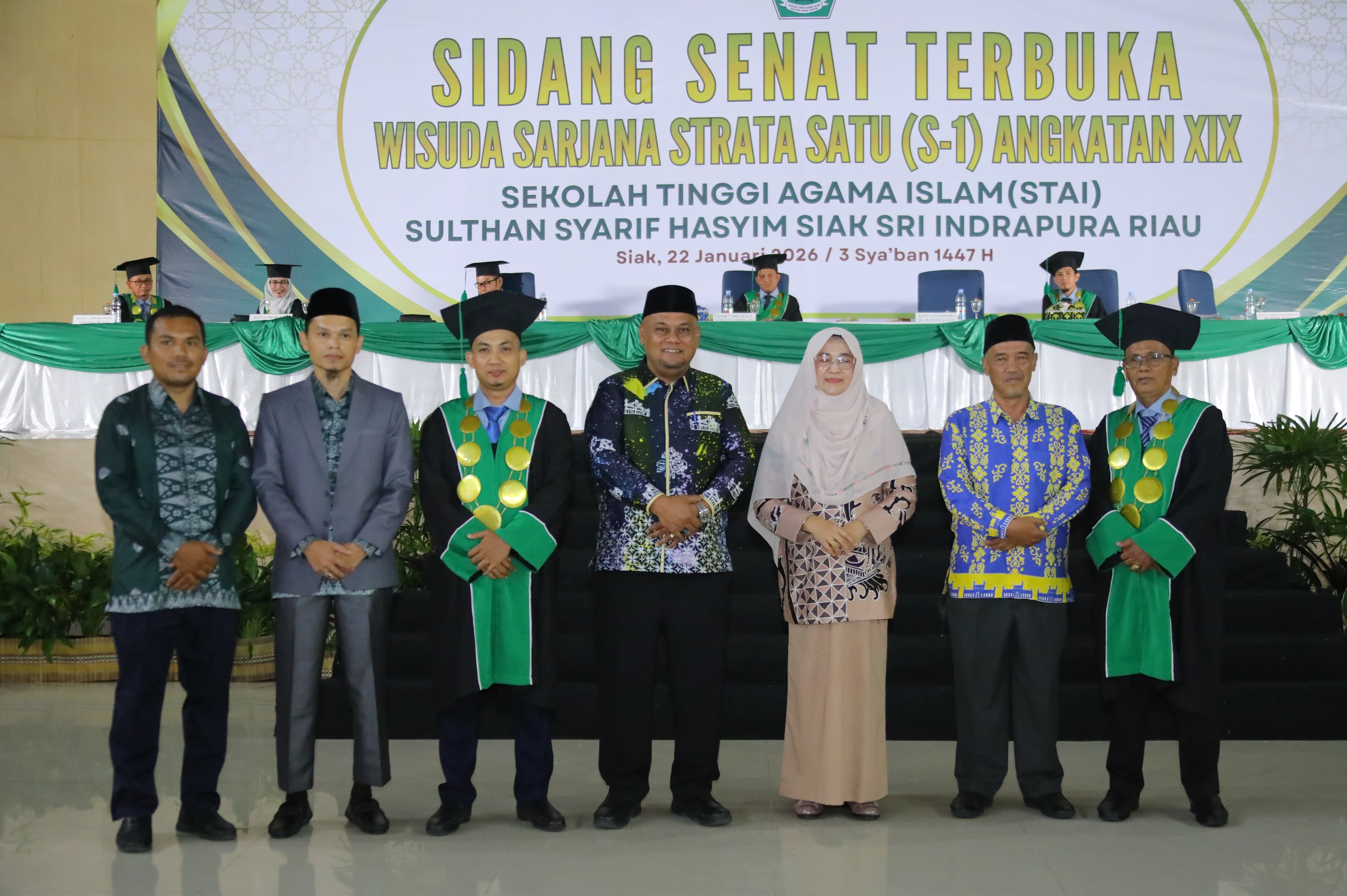 Wabup Syamsurizal Dorong Lulusan STAI Bangun Siak Ciptakan Lapangan Kerja