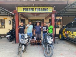 Polsek Tualang Ringkus Dua Pelaku Curanmor di Masjid, Satu Masih di Bawah Umur