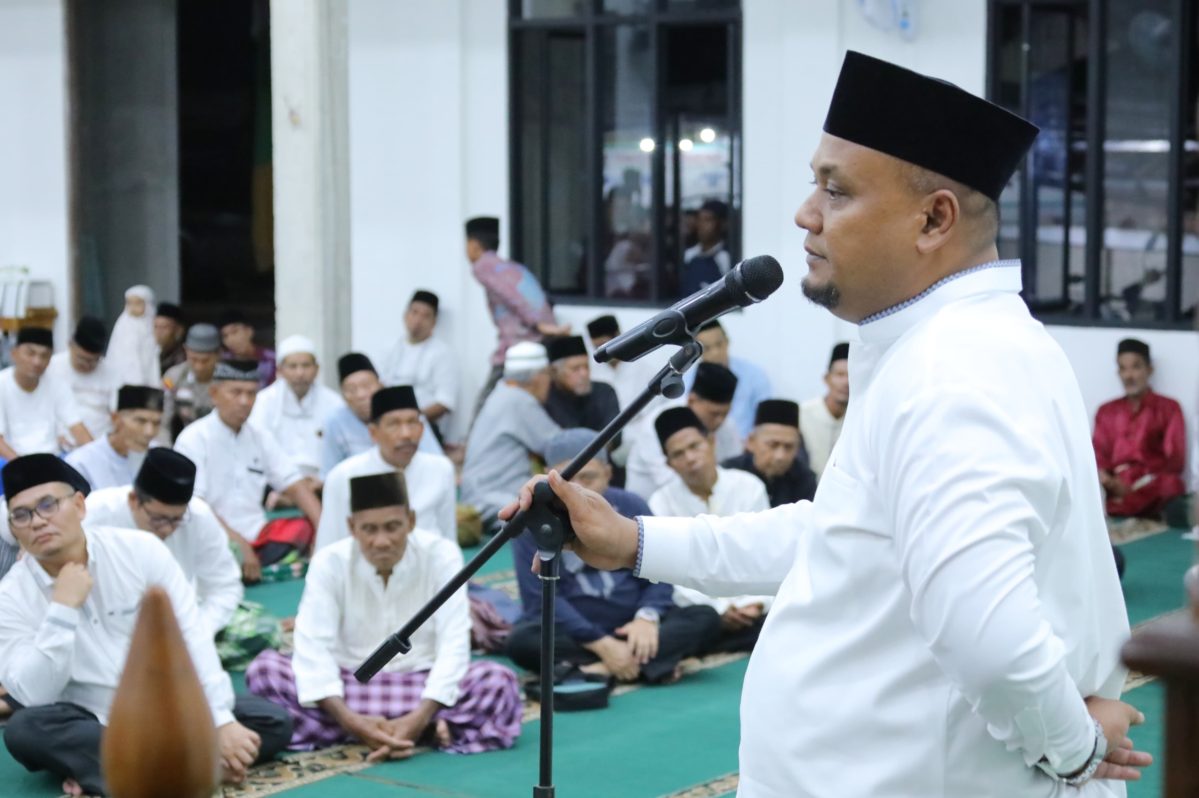 Safari Ramadan di Sungai Apit, Wabup Syamsurizal Dorong Gerakan Infak Rp1.000 per Hari