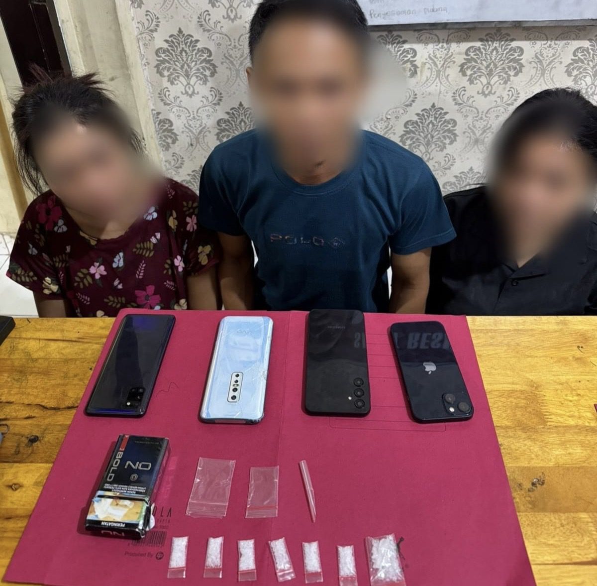 Sat Res Narkoba Polres Siak Ringkus Jaringan Narkoba di Lingkungan ASN