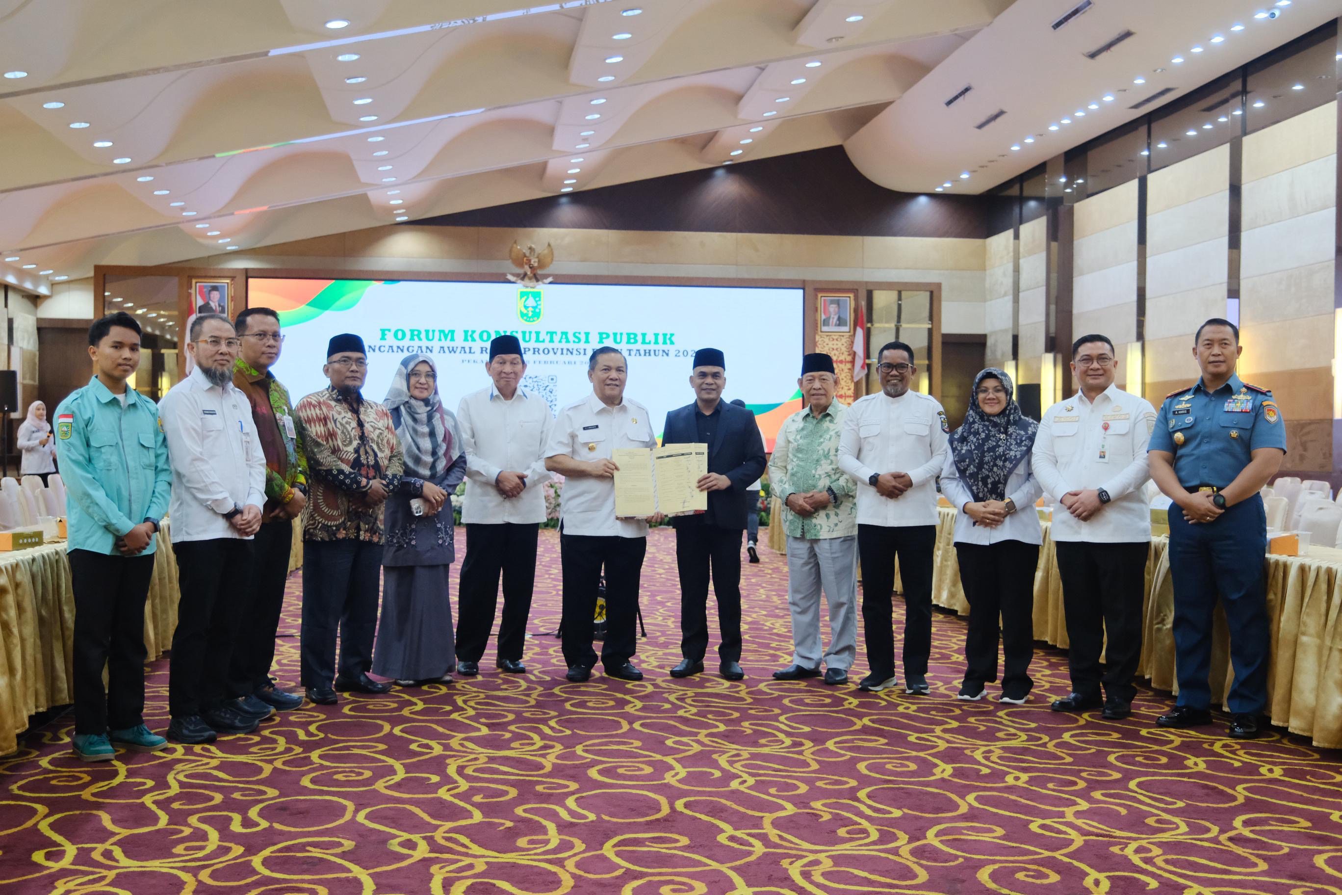 Bupati Siak Afni Zulkifli Hadiri Forum RKPD Riau 2027