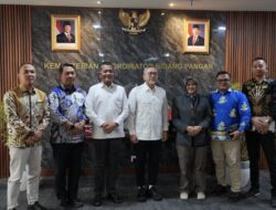 Bupati Siak Sambangi Kementerian Koordinator Bidang Pangan, Ini yang Dibahas Afni