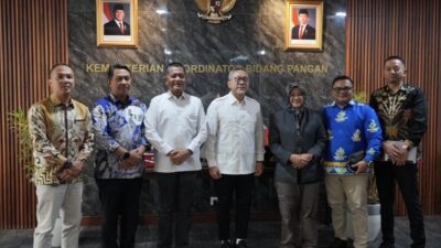 Bupati Siak Sambangi Kementerian Koordinator Bidang Pangan, Ini yang Dibahas Afni