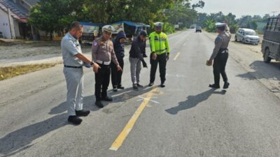 Motor Terseret Truk Fuso di Jalur Pekanbaru–Bangkinang, Pengendara Tewas di Tempat