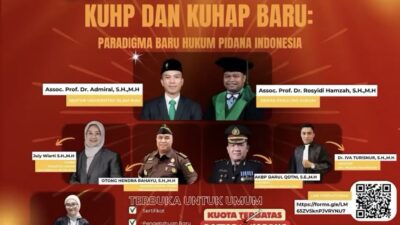 UIR Kupas KUHP-KUHAP Baru: Wajah Baru Pemidanaan Modern