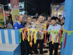 Dorong Keamanan Lingkungan, Kapolres Siak Resmikan Pos Satkamling Lantas Inisiatif Kapolsek Tualang