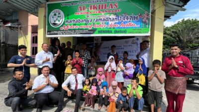 Grand Central Hotel Pekanbaru Salurkan CSR